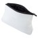 Cosmetic bag with lightning, white color