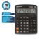 Brauberg Extra-12-BK desktop calculator, 12-bit, 206 x 155 mm, double power, black