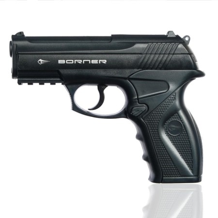 Pneumatic pistol "Borner C11" cal. 4.5 mm, 3 j, bldg. plastic, up to 120 m/s-1