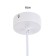 Squirry of the suspension "peron" GU10 35W white 6x6x50-150cm
