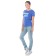 Women's T -shirt More Love, size 44, blue color