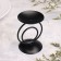 Sunser "Sunset" metal per 1 candle, 8.3x11 cm, black