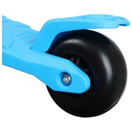 Graffiti scooter, light wheels PU 120/100 mm, blue color-4