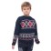 Jumper for boys, size 32, blue color