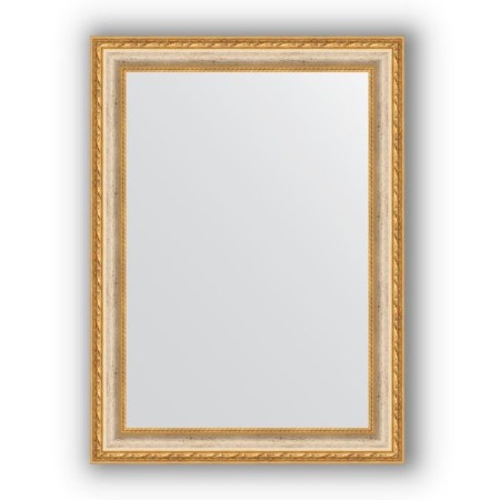 Mirror in the baguette frame - Versailles Krakelyur 64 mm, 55 x 75 cm, evoForm