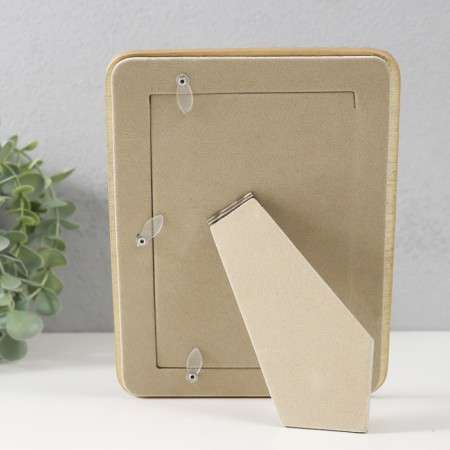 Photo frame Polystone 10x15 cm "Bee and honeycomb" cappuccino with gold 15x2.2x20 cm-3