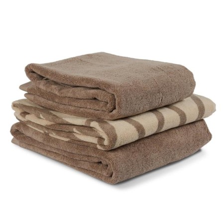 Terry towel Essential, 600 grams, size 70x140 cm, brown color-10