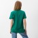 T -shirt female, green color, size 54