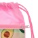 A bag for shoes with a pocket of 490 x 410 mm, with a reflective strip, "avocado"