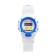 Watch of Electronic Children's Electronic "Junior", silicone strap, L-22 cm, blue