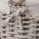 A set of baskets, 2 pcs, 40 × 30 × 20/40 cm, 28 × 21 × 14/27 cm, willow, textiles