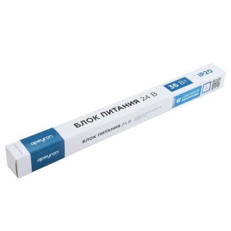 Apeyron Electrics power supply for 24 V LED tape, 36 W, IP20-2