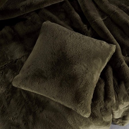 Pillowcase "Richard", size 45x45 cm, coffee color