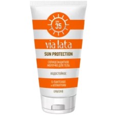 Солнцезащитное молочко для тела Via Lata, SPF 35, 150 мл