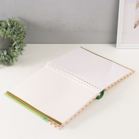 Photo album magnetic 20 sheets "Summier chamomile" mix 29x24.5x2.5 cm-5