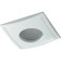 Built -in lamp Novotech, 50 W, GX5.3, 12 V, 74x74 mm, d = 74 mm, white
