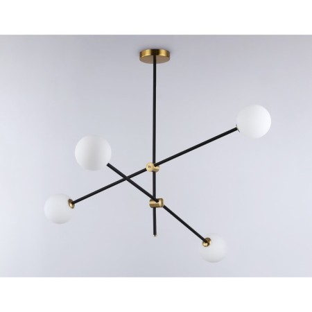 Suspended Ambrella Light, Modern, TR2507, 4XG9, Black color, brass-1