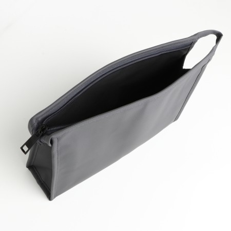 Lightning cosmetic bag, gray color-2