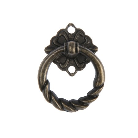 Handle button tundra Vintage 029, bronze color, 8 pcs TMP-1