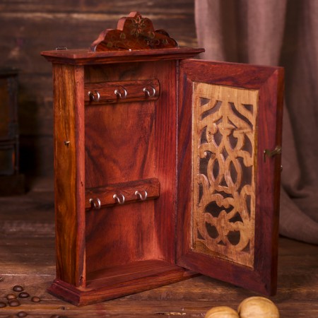 Key "Patterns" wood 28x16x6 cm-3