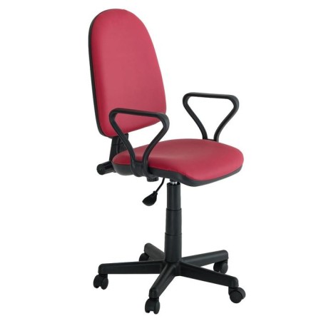 The chair of the operator "prestige Samba", Bordeaux, artificial leather-1