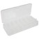 Box for wobblers and balancers VB-1, white, 2-way, 7+7 departments, 190 × 85 × 35 mm