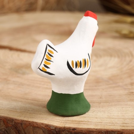 Souvenir "Kurochka", Kargopol toy, mix-1