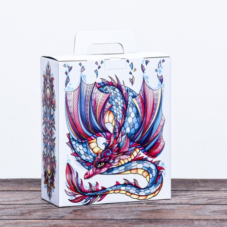 Gift box "Imperial Dragon", present 15.5 x 7 x 19 cm-1