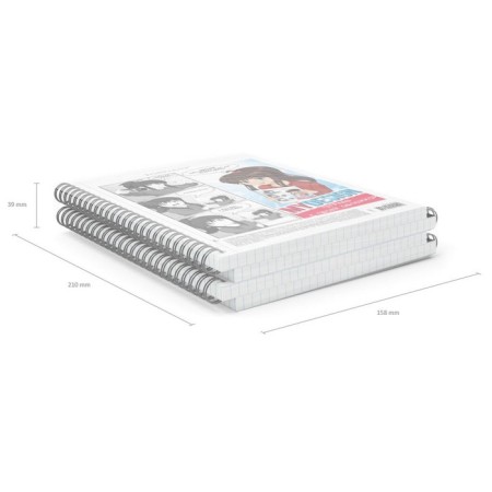 Notebook A5, 80 sheets in a cage on the crest Erichkrause "MyDesign", a plastic cover, an offset unit, whiteness 100%-4