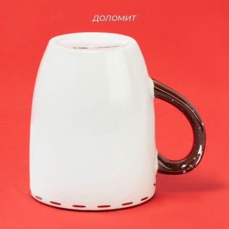New Year's mug of the share "Ginger men", 11.6 × 8 × 10 cm-2