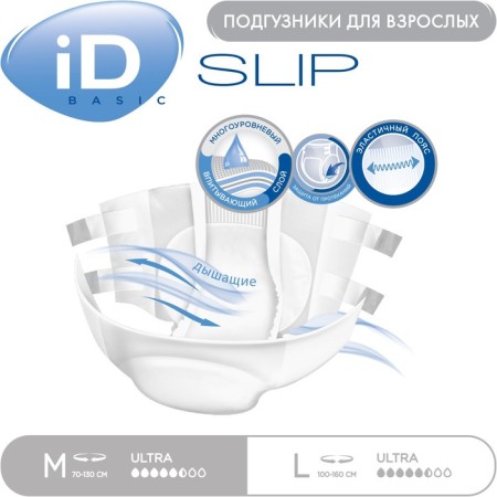 Distributes for adults ID Slip Basic, size m, 30 pcs.-2