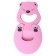 Set of 2 fixers for the door "Bear", mix