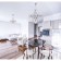 Breeze chandelier, size 50x75x50 cm, 240W 4XE27 IP 20