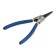 The puller of the external locking rings of the tundra, straight lips on the squeeze, 170 mm