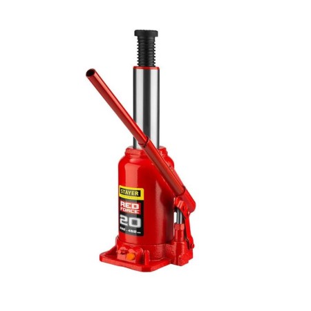 The jack of the hydraulic hydraulic STAYER Red Force 43160-20_z01, 242-452 mm, 20 tons-1