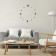 Walls Wall Interior, 3D "Enderlin", sticker, large, D-120 cm