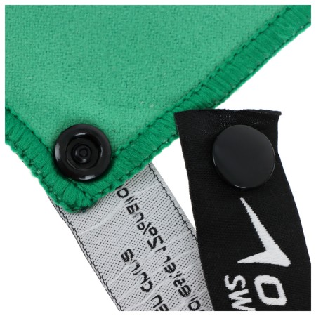 Microfiber towel, size 40x80 cm, green color-7