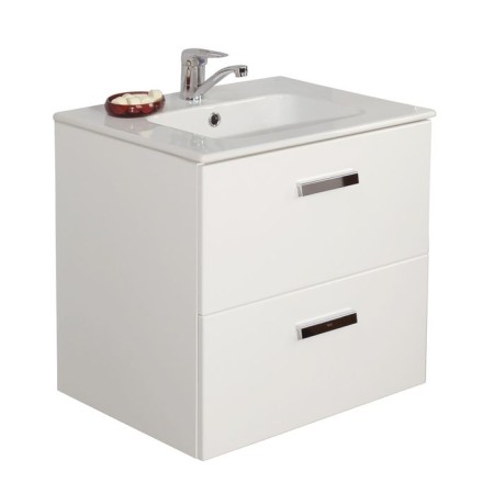 Roca Victoria Nord sink module, size 60 x 45 cm, white color