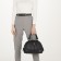 Women's bag with lightning, black color