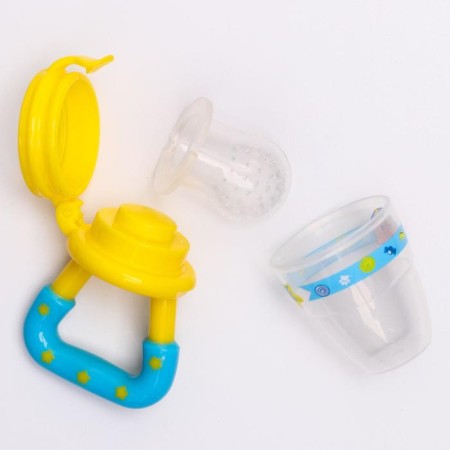 Nibbler for feeding with silicone mesh "Bear Prince"-4