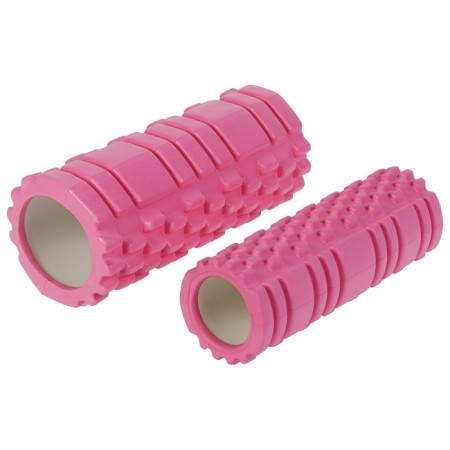 A set of massage rollers 2 in 1 sangh, 33x13 cm and 30x9 cm, pink color-8