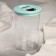 Bank for bulk products, round 1 l, color mix
