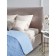 Blue bedspread, size 210x240 cm, blue color