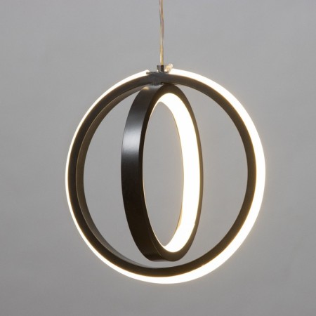 Bra "Ronda" LED 20W 6000k black 17x77 cm-2