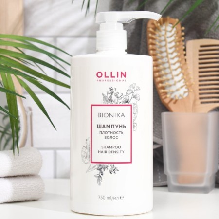 OLLIN Professional shampoo Hair density, 750 ml