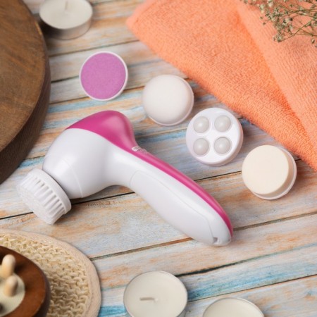 Set Luazon LMZ-039, 5 V 1, for the face and body, 2xaa (not included), pink-1