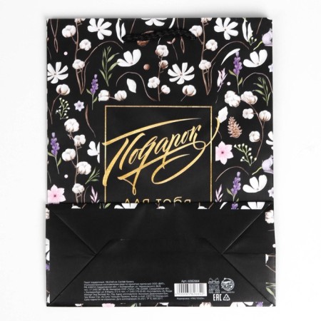 Gift package laminated, packaging, Gift for You, MS 18 x 23 x 8 cm-3
