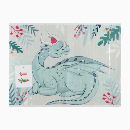 New Year's napkin on the table "Dragon", 40x29cm-3