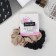 Hair elastic band "Orbit" (set 2 pcs) Ariadne Classic, 8 cm, black beige
