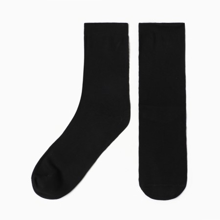 Male socks, black color, size 27